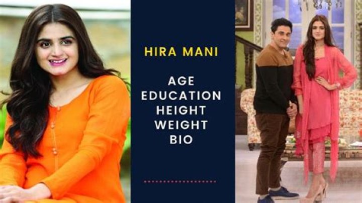 
Hira Mani Height, Weight, Net Worth, Age, Birthday, Wikipedia, Who, Nationality, Biography 